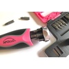 image:imageApollo Tools 13in1 Magnetic Ratcheting Screwdriver with Set of 12 Bits in Convenient Storage Case and Additional Bit Storage in the Ergonomic Handle Pink Ribbon  Pink  DT5021P
