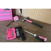 image:imageApollo Tools 13in1 Magnetic Ratcheting Screwdriver with Set of 12 Bits in Convenient Storage Case and Additional Bit Storage in the Ergonomic Handle Pink Ribbon  Pink  DT5021P