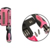 image:imageApollo Tools 13in1 Magnetic Ratcheting Screwdriver with Set of 12 Bits in Convenient Storage Case and Additional Bit Storage in the Ergonomic Handle Pink Ribbon  Pink  DT5021P