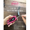 image:imageApollo Tools 14in1 Steel Pocket Multitool Pliers Dozens of Uses for Everyday Life Repairs Survival Outdoors Camping Fishing  Pink Ribbon  Pink  DT5015P