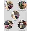 image:imageApollo Tools 14in1 Steel Pocket Multitool Pliers Dozens of Uses for Everyday Life Repairs Survival Outdoors Camping Fishing  Pink Ribbon  Pink  DT5015P