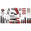 image:imageApollo Tools 161Piece Complete Household Tool Set with 36 Volt LithiumIon Cordless Screwdriver and Most Needed Hand Tools Selection for Boats Vehicle and Garage  Red  DT0739