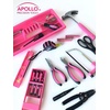 image:imageApollo Tools 170 Piece Household Tool Kit with Carrying Toolbox and Essential Tools for DIY Assembly Maintenance Repairs and Craft for Home Office Garage Road  Pink Ribbon  Pink  DT7103PPink