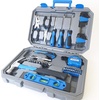 image:imageApollo Tools 65 Piece Essential Tool Set with Sockets and MostUsed Tools for Do it Yourself Repairs and Maintenance Pink Ribbon  Pink  DT0001PBlue