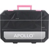 image:imageApollo Tools 65 Piece Essential Tool Set with Sockets and MostUsed Tools for Do it Yourself Repairs and Maintenance Pink Ribbon  Pink  DT0001PPink