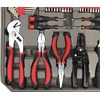 image:imageApollo Tools 95 Piece Mechanics Tool Set with SAE and Metric Socket Sets and for General Repairs Small Engines Boats Bikes Car Maintenance  Red  DT1242A