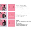 image:imageApollo Tools AllMetal HeavyDuty Stapler Power Adjustment Knob 3in1 for Staples UStaples Brad Nails Includes 3000 Fasteners Pink Ribbon  Pink DT5020P