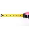 image:imageApollo Tools Measuring Tape 25 Foot Tape Measure with Retractable Blade Fraction Markings 1 Inch Nylon Blade 8 Foot Standout Lock Button and Belt Clip  Pink Ribbon  Pink  DT5002PRed