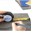 image:imageApollo Tools Measuring Tape 25 Foot Tape Measure with Retractable Blade Fraction Markings 1 Inch Nylon Blade 8 Foot Standout Lock Button and Belt Clip  Pink Ribbon  Pink  DT5002PBlack
