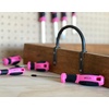image:imageApollo Tools Pink 8 Piece Essential Screwdriver Set Phillips and Slotted with Magnetic Tips and NonSlip Comfort Handles Includes Stubby Screwdrivers for Tight Spaces  Pink Ribbon  Pink  DT5018P