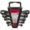 image:imageApollo TOOLS 5 Piece SAE Steel Ratcheting Wrench Set includes 5 Ratcheting Wrenches in Quick Release Case for Trunk Garage and on the Road  DT1212
