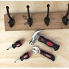 image:imageApollo Tools 4 Piece Stubby Tool Set for Small Hands and Tight Spaces Convenient Compact Small Tool Set includes Mini Hammer Mini Screwdriver Set Mini Wrench  Pink Ribbon  Pink  DT0240PRed