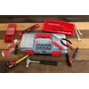 image:imageApollo Tools 53 Piece Household Tool Set Includes Tools and Tool Box with a Selection of Most Needed Tools for Basic DIY Repairs Maintenance and Crafts  Pink RibbonRed