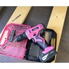 image:imageApollo Tools Powerful Lightweight Cordless Drill 108 Lithium Ion Battery with 30Piece Accessory Drill Bit Set  Pink Ribbon  Pink DT4937PPink