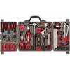 image:imageApollo Tools 71 Piece Complete Household Tool Set with Clamp Hacksaw Carpenter Square Screwdriver and Plier Sets for College Home Repairs and DIY  Pink Ribbon  Pink  DT0204PRed