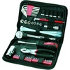 image:imageApollo Tools 56 Piece Compact Metric Auto Tool Set in Zippered Case Small Mechanic Tool Set for Car Emergency Motorcycle Repair on the Road Great for Travel Tool Needs  Red  DT977556 Piece