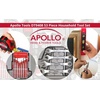 image:imageApollo Tools 79 Piece MultiPurpose SAE and Metric Tool Set with Sockets for the Garage Home or on the Road Includes Essential Tools for Vehicle Maintenance and Repairs  Red DT941153Piece