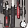 image:imageApollo Tools 79 Piece MultiPurpose SAE and Metric Tool Set with Sockets for the Garage Home or on the Road Includes Essential Tools for Vehicle Maintenance and Repairs  Red DT941179Piece