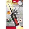 image:imageApollo Tools Original Mr 7Hands Multi Screwdriver Hand Tool All In One Patented Screwdriver 8 Screwdrivers in 1 Tool with Worklight and Flashlight  Red  DT1719