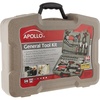 image:imageAPOLLO TOOLS 86 Piece Basic Household Tool Set for Home and Vehicle DIY Repairs Includes Essential Wrenches and Sockets with Compact Case for Garage or Trunk  DT0138