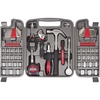 image:imageApollo Tools 79 Piece MultiPurpose SAE and Metric Tool Set with Sockets for the Garage Home or on the Road Includes Essential Tools for Vehicle Maintenance and Repairs  Red DT941179Piece