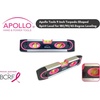 image:imageApollo Tools 9Inch Torpedo Level with Clear Vials 1809045 Degrees Bubbles for Horizontal Plumb And 45Degree Leveling Magnetized Side Metric and Imperial Rulers Pink Ribbon  PinkBlack DT5019P